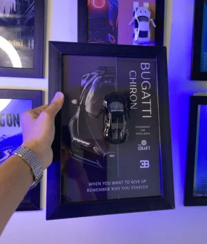 Bugatti Chiron 3D Car frame