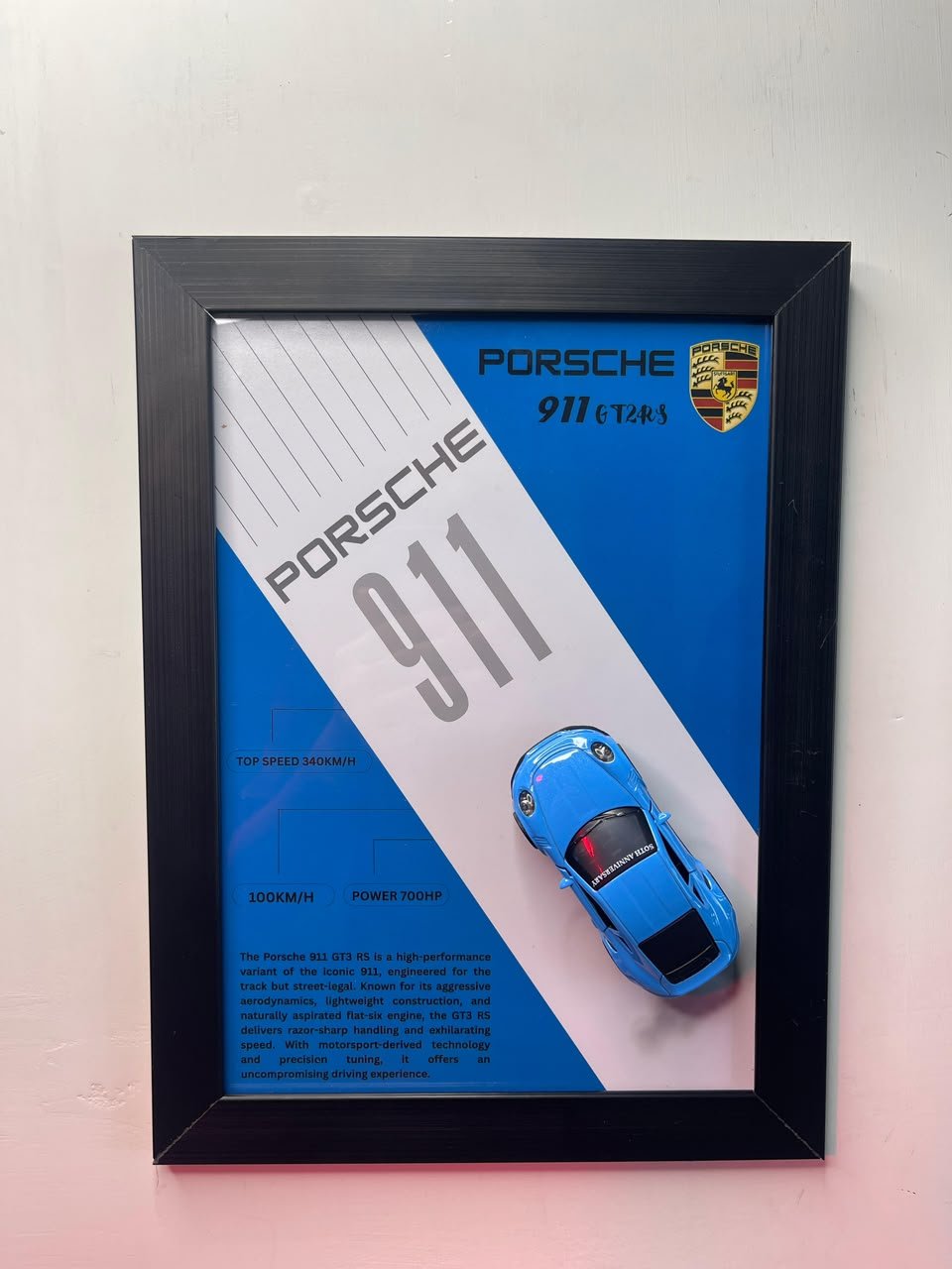 Porsche 911 Car Frame - Image 2