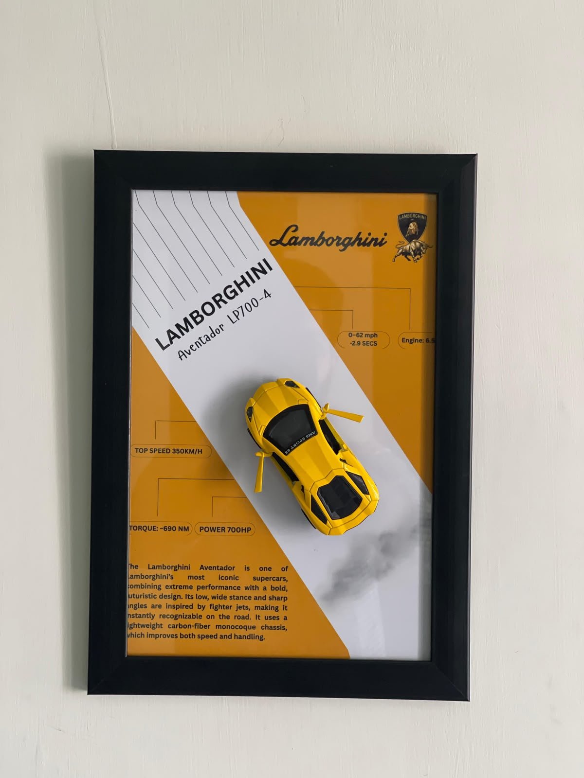 Lamborghini Huracán Car Frame