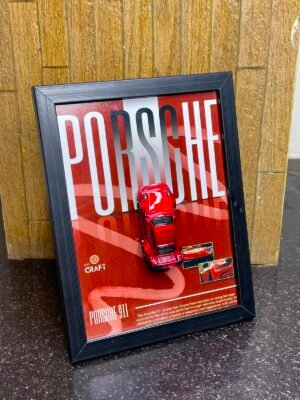 Porsche 911 Mini 3D Car Frame