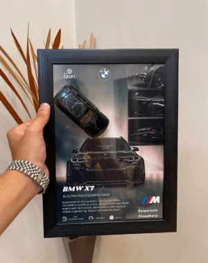 BMW X7 3D Car Frame 2nd Design