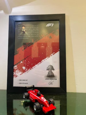 F1 3D Car Frame