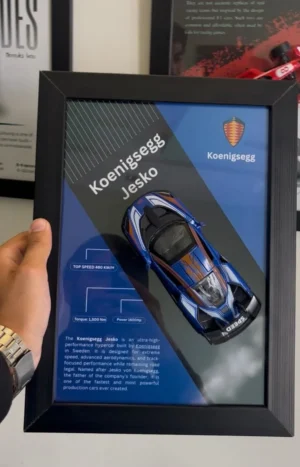 Koenigsegg Jesko 3D Car Frame