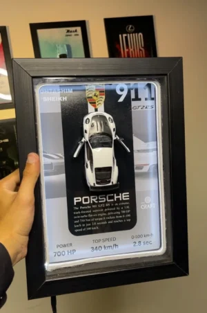 Porsche 911 3D Car Frame