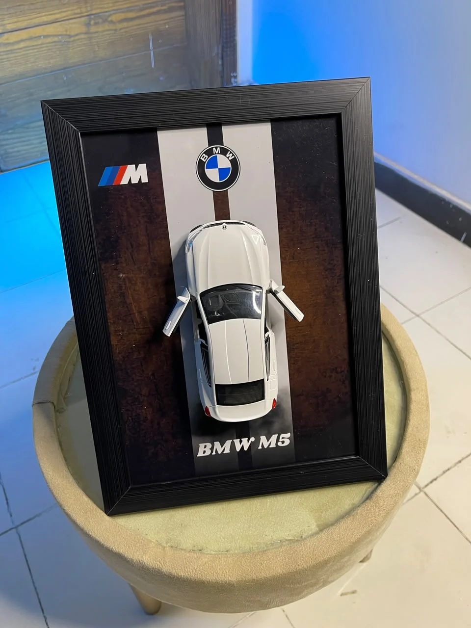 BMW M5 3D Diecast Car frame - Image 4