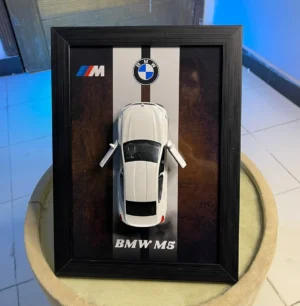 BMW M5 3D Diecast Car frame