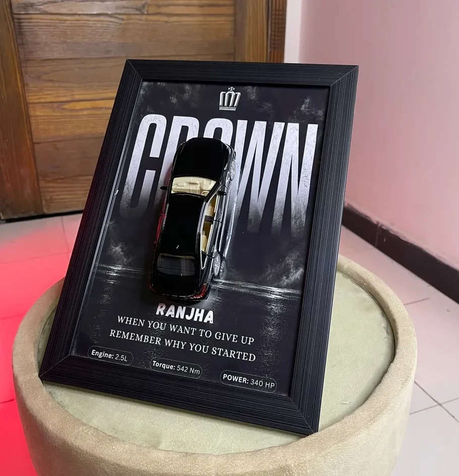 Toyota Crown 3D Diecast Car Frame