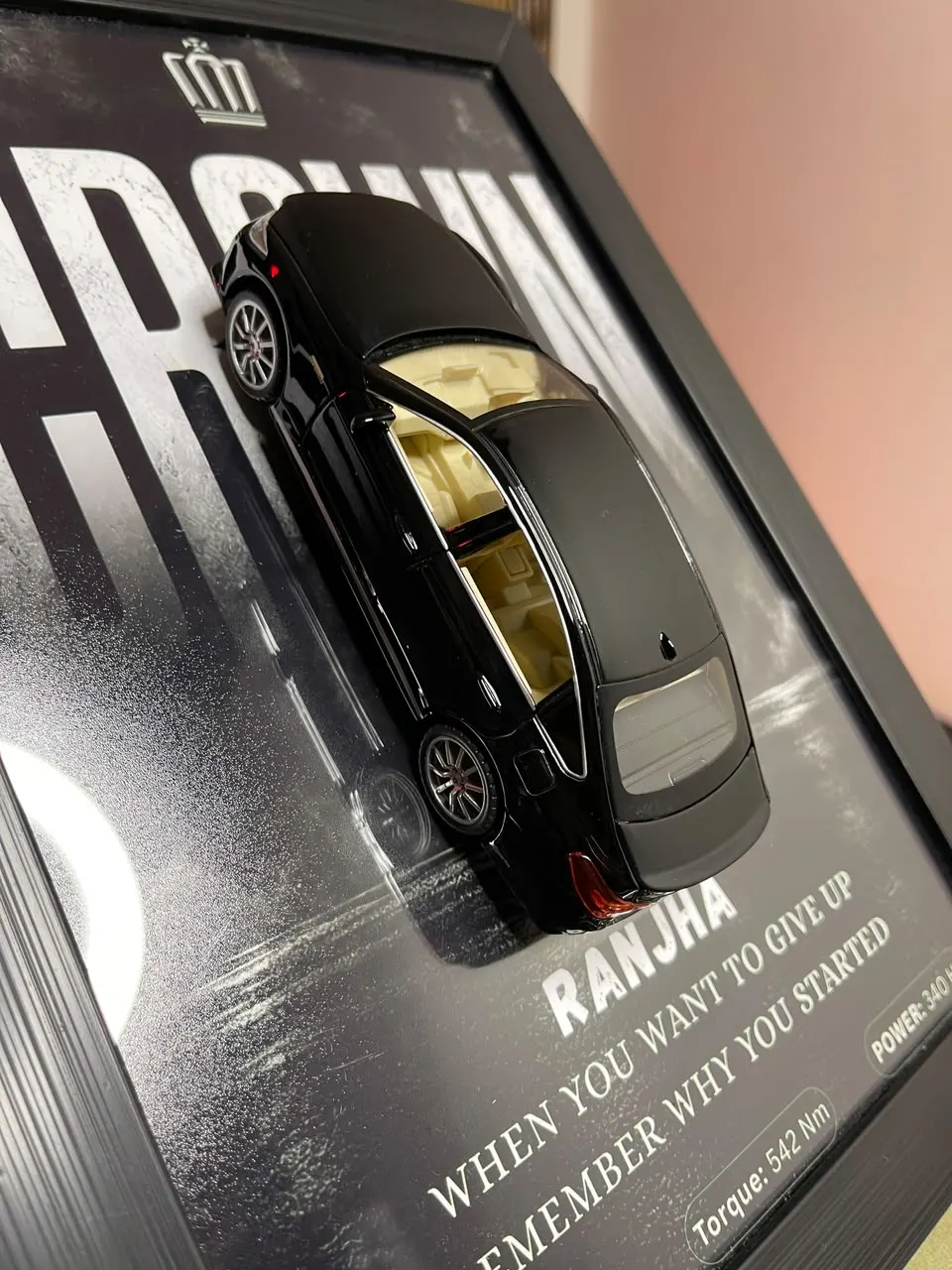 Toyota Crown 3D Diecast Car Frame - Image 4