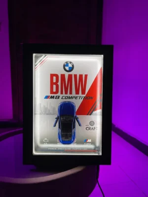 BMW M8 3D Car frame